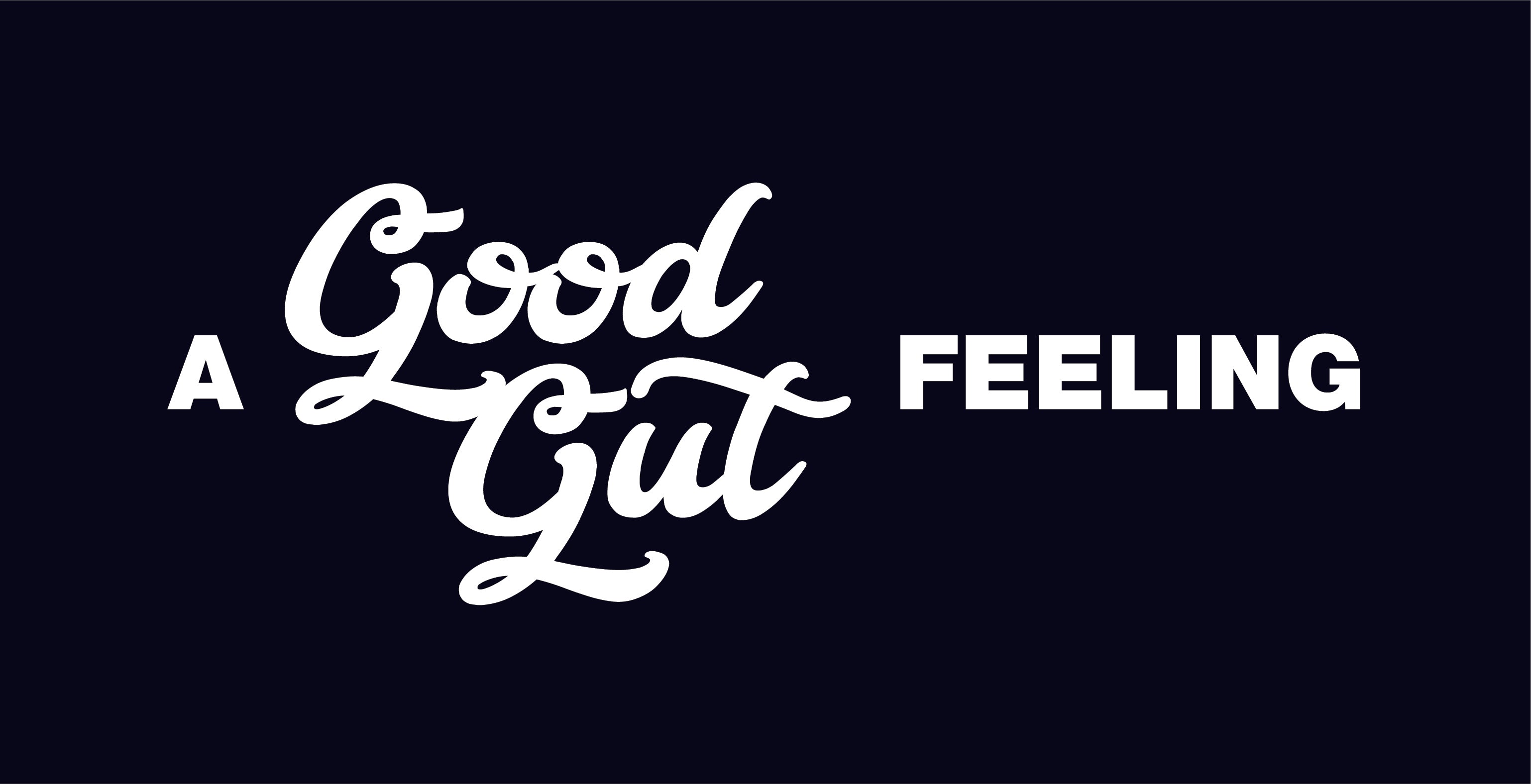 Carlington Booch "Good Gut Feeling" (BLUE FONT ON BACK)