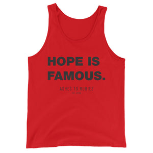 Open image in slideshow, Hope Is Famous Unisex Tank
