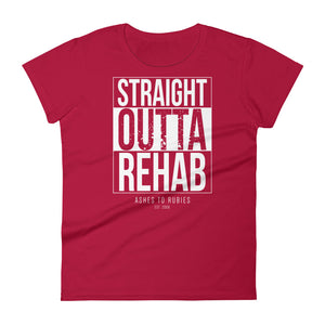 Open image in slideshow, Straight Outta Rehab Ladies Tee
