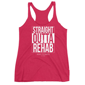 Open image in slideshow, Straight Outta Rehab Ladies Racerback Tank
