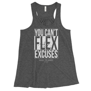 Open image in slideshow, Can&#39;t Flex Excuses Women&#39;s Flowy Tank

