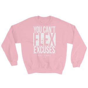 Open image in slideshow, Can&#39;t Flex Excuses Sweatshirt

