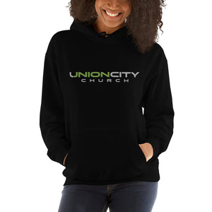 Open image in slideshow, Union City Church Unisex Hoodie
