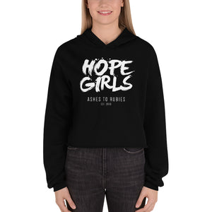 Open image in slideshow, Hope Girls Crop Hoodie
